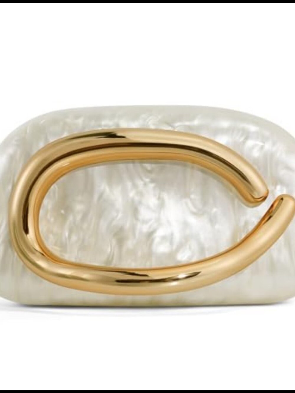 PU Leather Acrylic Evening Clutch Formal Party Purse